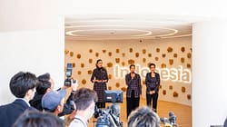 Menteri Pariwisata Widiyanti Putri Wardhana saat hadir dalam acara press preview untuk Indonesia Pavilion di Yumeshima Island, Osaka, Jepang. (Kemenpar)