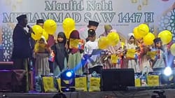 Maxim Jember berikan dukungan dalam Peringatan Maulid Nabi Muhammad SAW di Masjid Al Ahmad, Tegalbai, Karangrejo. (Foto: Istimewa)