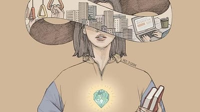 Ilustrasi Past Life Regression. (Foto: Pinterest)