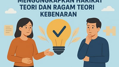 Ilustrasi hakikat teori dan ragam teori kebenaran. (Foto: Istimewa)