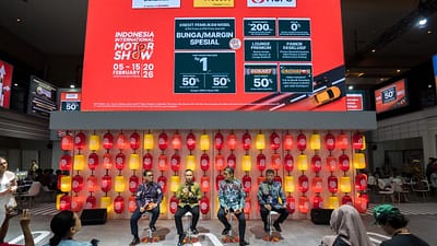 Konferensi Pers Danamon dan Adira Finance terkait event IIMS Jakarta 2026 di Jiexpo Kemayoran. (Foto: Danamon)